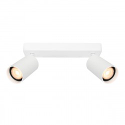 Italux Nesto Reflektorek/Spot 2xGU10 10W Biały piaskowany SPL-23436-2-WH