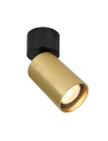 Italux Nesto Spotlight/Spot 1xGU10 10W Black, Brass SPL-23436-1R-BK-BRSS