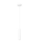 Pendant tube lamps - Italux Lopus Pendant 1xGU10 10W White Sandblasted PND-48930-1-WH - product 1