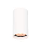 Round ceiling luminaires - Italux Lopus Surface-mounted 1xGU10 10W White Sandblasted CLN-48930-S-WH - product 1