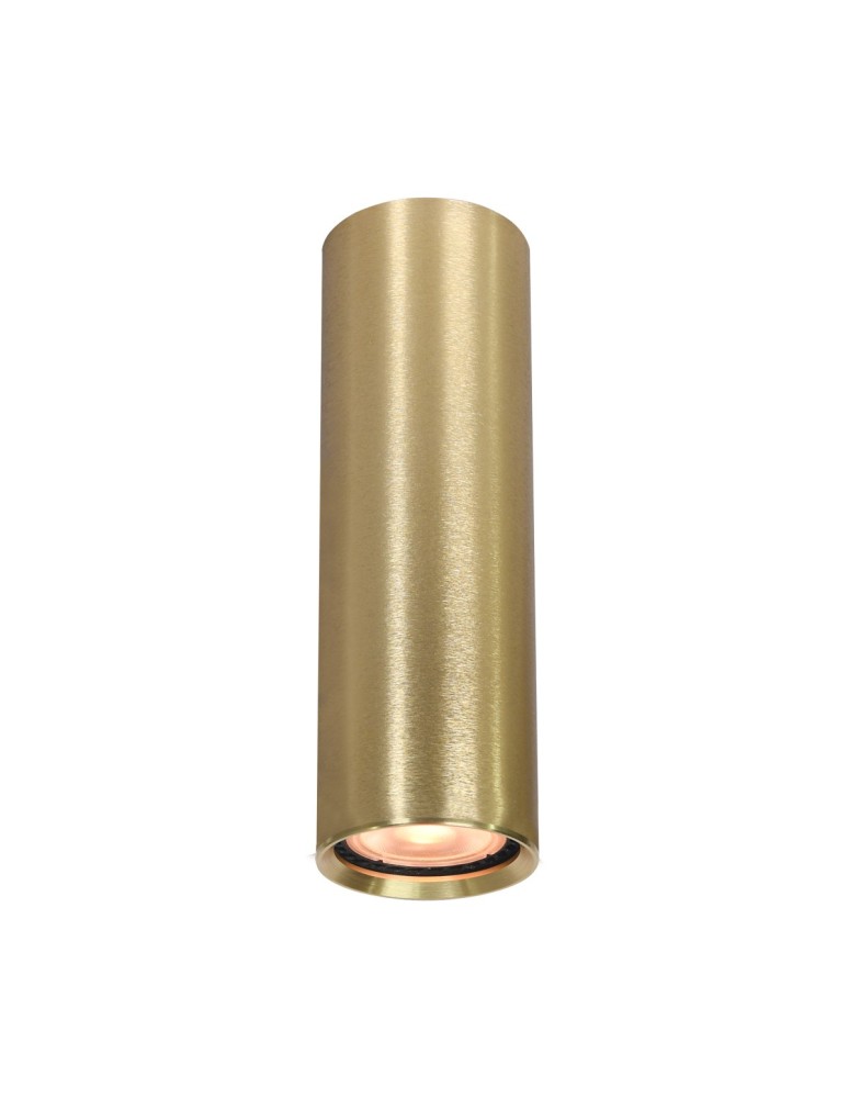 Round ceiling luminaires - Italux Lopus Surface Mounted 1xGU10 10W Gold CLN-48930-M-GD - product kolory-swiatla.pl 1