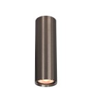 Round ceiling luminaires - Italux Lopus Surface Mounted 1xGU10 10W Brown CLN-48930-M-BRO - product 1