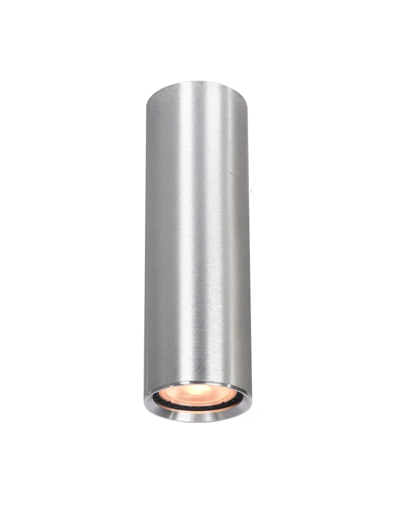 Round ceiling luminaires - Italux Lopus Surface Mounted 1xGU10 10W Aluminum CLN-48930-M-ALU - product kolory-swiatla.pl 1