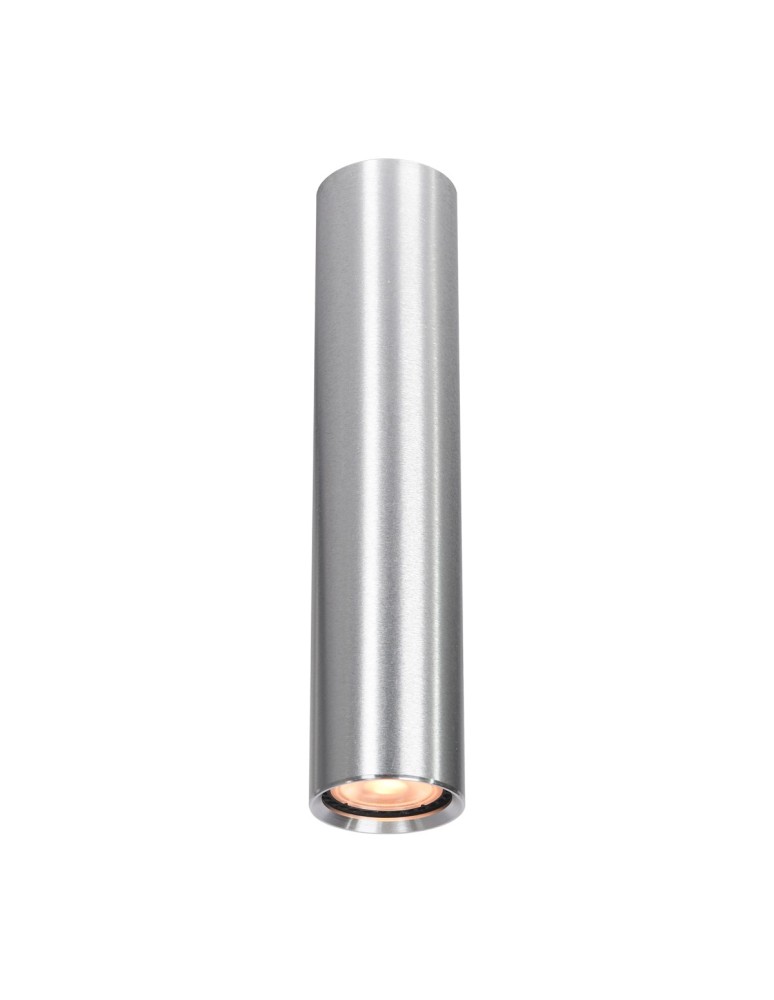 Round ceiling luminaires - Italux Lopus Surface Mounted 1xGU10 10W Aluminum CLN-48930-L-ALU - product kolory-swiatla.pl 1