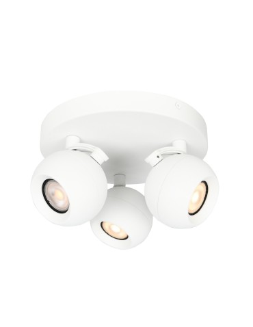 Italux Lafin Spotlight/Spot 3xGU10 10W White Sandblasted SPL-45379-3R-WH