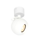 Adjustable ceiling lamps - spots - Italux Lafin Spotlight/Spot 1xGU10 10W White Sandblasted SPL-45379-1R-WH - product 1