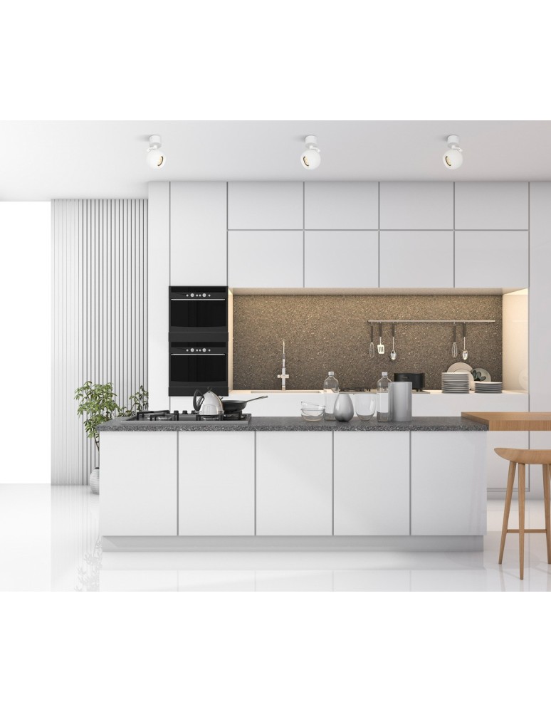 Adjustable ceiling lamps - spots - Italux Lafin Spotlight/Spot 1xGU10 10W White Sandblasted SPL-45379-1R-WH - product kolory-swiatla.pl 2