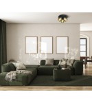 Adjustable ceiling lamps - spots - Italux Lafin Spotlight/Spot 3xGU10 10W Black, Gold SPL-45379-3R-BK-GD - product 2