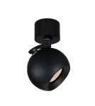 Adjustable ceiling lamps - spots - Italux Lafin Spotlight/Spot 1xGU10 10W Black Sandblasted SPL-45379-1R-BK - product 1