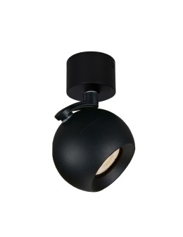 Italux Lafin Spotlight/Spot 1xGU10 10W Black Sandblasted SPL-45379-1R-BK