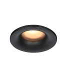 Flush-mounted hermetic lamps - Italux Barto Concealed Ceiling 1xGU10 10W IP44 Black Sandblasted DL-60327-IP44-BK - product 1