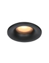Italux Barto Concealed Ceiling 1xGU10 10W IP44 Black Sandblasted DL-60327-IP44-BK