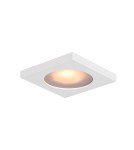 Flush-mounted hermetic lamps - Italux Antar Concealed Ceiling 1xGU10 10W IP44 White Sandblasted DL-26385S-GU10-WH - product 1