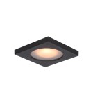 Flush-mounted hermetic lamps - Italux Antar Flush Mounted Ceiling 1xGU10 10W IP44 Sandblasted Black DL-26385S-GU10-BK - product 1