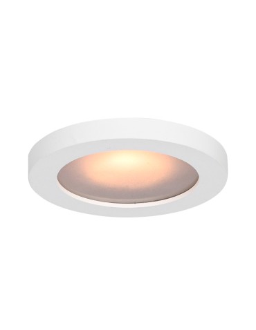 Italux Antar Concealed Ceiling 1xGU10 10W IP44 White Sandblasted DL-26385-GU10-WH