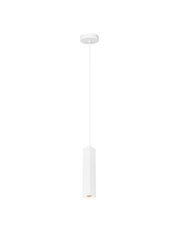 Italux Ander Pendant 1xGU10 10W White Sandblasted PND-28394-1-WH