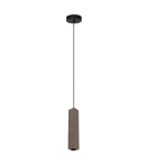 Pendant tube lamps - Italux Ander Pendant 1xGU10 10W Brown PND-28394-1-BRO - product 1