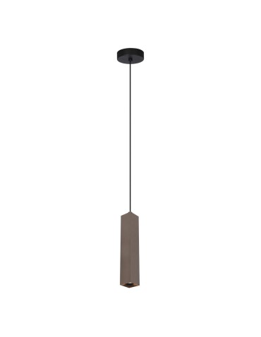 Italux Ander Pendant 1xGU10 10W Brown PND-28394-1-BRO