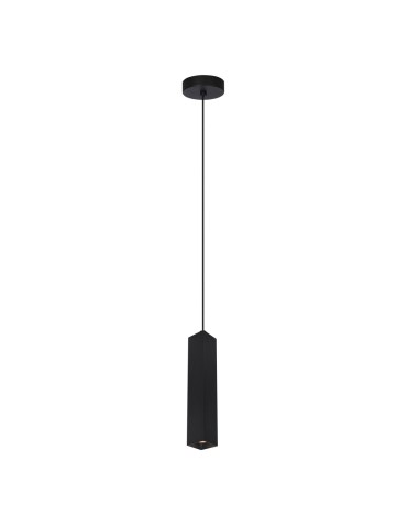 Italux Ander Pendant 1xGU10 10W Black Sandblasted PND-28394-1-BK