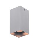 Square ceiling luminaires - Italux Ander Surface-mounted 1xGU10 10W Aluminum CLN-28394-S-ALU - product 1