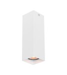 Square ceiling luminaires - Italux Ander Surface-mounted 1xGU10 10W White Sandblasted CLN-28394-M-WH - product 1