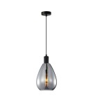 Single pendant lamps - Italux Zulo Pendant 1xE27 40W Black PND-27812-BK-SG - product 1