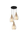 Italux Zulo Pendant 3xE27 40W Brass PND-27812-3A-BRO-AMB
