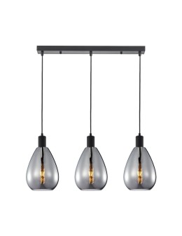 Italux Zulo Pendant 3xE27 40W Black PND-27812-3-BK-SG
