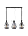 Italux Zulo Wisząca 3xE27 40W Czarny PND-27812-3-BK-SG