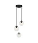 Triple pendant lamps - Italux Sarpo Pendant 3xE27 40W Black PND-58867-3S-BK - product 1