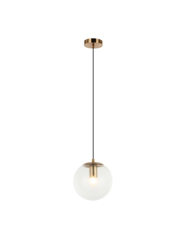 Italux Sarpo Pendant 1xE27 40W Brass PND-58867-1S-BK-BRO