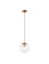 Italux Sarpo Pendant 1xE27 40W Brass PND-58867-1S-BK-BRO