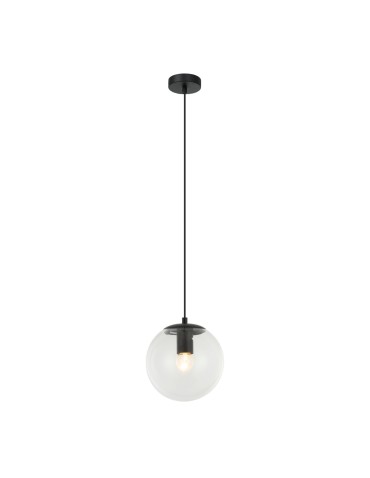Italux Sarpo Pendant 1xE27 40W Black PND-58867-1S-BK