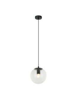 Italux Sarpo Pendant 1xE27 40W Black PND-58867-1S-BK