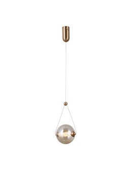 Italux Rastia Wisząca 1xLED 6W 550 lm 3000K (Ciepła biel) złoty PND-34361-S-HBR-AMB - produkt 2