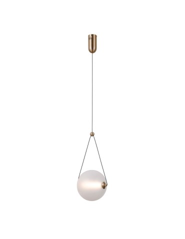 Italux Rastia Pendant 1xLED 9W 975 lm 3000K (Warm White) Gold PND-34361-M-HBR-OPAL - product 2