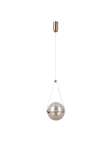 Italux Rastia Pendant 1xLED 9W 825 lm 3000K (Warm White) Gold PND-34361-M-HBR-AMB - product 2
