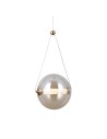 Italux Rastia Pendant 1xLED 9W 825 lm 3000K (Warm White) Gold PND-34361-M-HBR-AMB