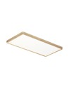Italux Olbis Plafond 1xLED 36W 4300 lm 2800K+4000K+ 6000K (Warm White) IP44 wood PLF-63827-600L-36W-WO
