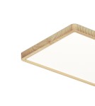 LED Plafonds - Italux Olbis Plafond 1xLED 36W 4300 lm 2800K+4000K+ 6000K (Warm White) IP44 wood PLF-63827-600L-36W-WO - product 2