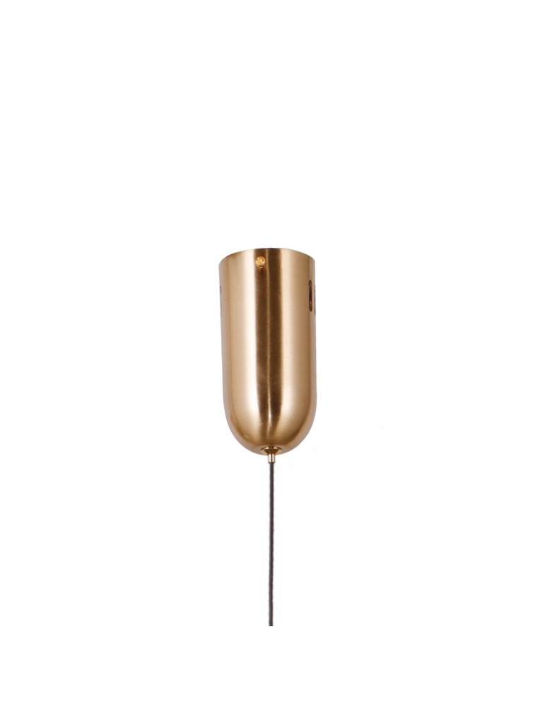 Pendant lamps spheres - Italux Rastia Pendant 1xLED 12W 1300 lm 3000K (Warm White) Gold PND-34361-L-HBR-OPAL - product kolory-swiatla.pl 4