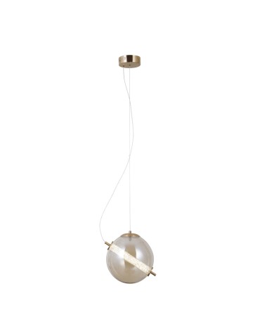 Italux Nola Pendant 1xLED 12W 1020 lm 3000K (Warm White) Gold PND-34366-HBR-AMB - product 2