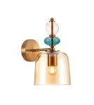 Designer wall lamps - Italux Namos Wall lamp 1xE27 40W Brass WL-27092A-MC-BRO - product 1