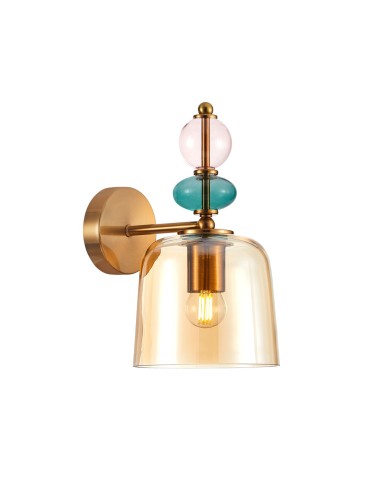 Italux Namos Wall lamp 1xE27 40W Brass WL-27092A-MC-BRO