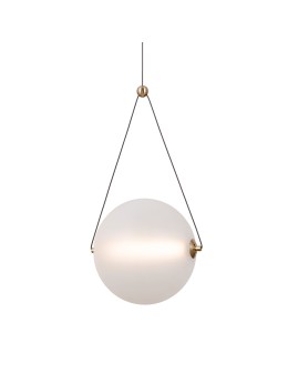 Italux Rastia Pendant 1xLED 12W 1300 lm 3000K (Warm White) Gold PND-34361-L-HBR-OPAL