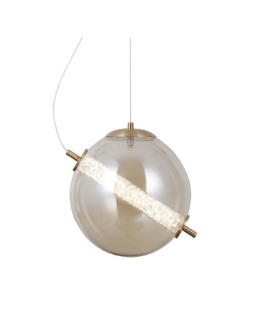 Italux Nola Pendant 1xLED 12W 1020 lm 3000K (Warm White) Gold PND-34366-HBR-AMB