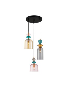 Italux Namos Pendant 3xE27 40W Brass PND-27092-3A-MC-BRO