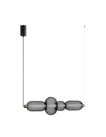 Italux Marco Wisząca 1xLED 16W 900 lm 3000K (Ciepła biel) czarny PND-84283-4-BK - produkt 2