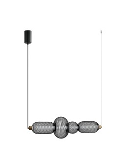 Italux Marco Wisząca 1xLED 16W 900 lm 3000K (Ciepła biel) czarny PND-84283-4-BK - produkt 2
