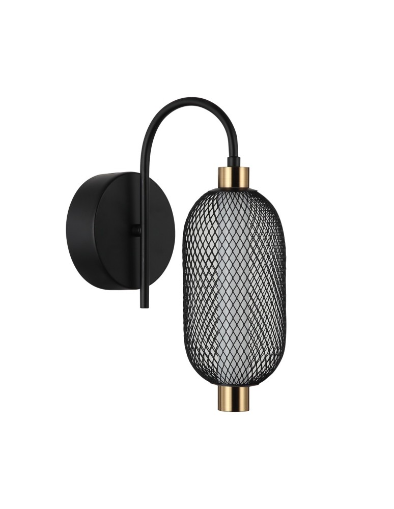 Modern wall lamps - Italux Marco Wall lamp 1xLED 6W 310 lm 3000K (Warm white) black WL-84283-1-BK - product kolory-swiatla.pl 3